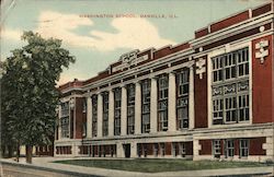 Washington School Postcard