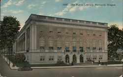 The Public Library Postcard