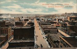 Sectional View, Looking South From 11th Street Postcard