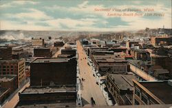 Sectional View, Looking South From 11th Street Tacoma, WA Postcard Postcard Postcard