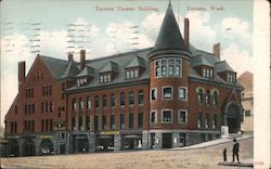 Tacoma Theatre Building Postcard