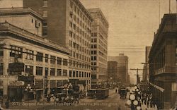 Second Avenue South from Spring Postcard