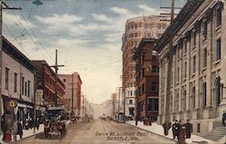 Union Street Looking East Postcard