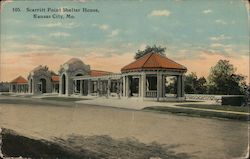 Scarritt Point Shelter House Postcard
