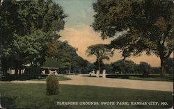 Pleasure Grounds, Swope Park Postcard