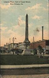 Liberty Place, foot of Canal Street Postcard