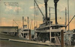 Steamboat Landing New Orleans, LA Postcard Postcard Postcard