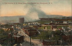 A View Showing G.E. Works Taken From Summit Ave. Schenectady, NY Postcard Postcard Postcard