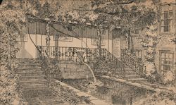 On Beacon Hill Dashwood Court and Capitoline Garden Postcard