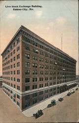 Live Stock Exchange Building Postcard