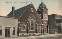 Methodist Church Richmond, MO Postcard Postcard Postcard