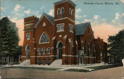 Methodist Church Moberly, MO Postcard Postcard Postcard