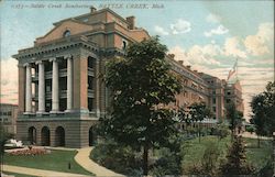 Battle Creek Sanitarium Michigan Postcard Postcard Postcard