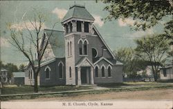 M.E. Church Postcard