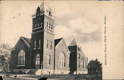 Methodist Church Smith Center, KS Postcard Postcard Postcard