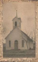 Baptist Church Postcard