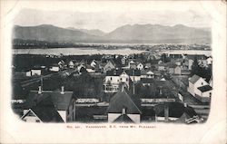 View of Vancouver from Mt. Pleasant Postcard