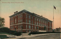 Brockton High School Postcard