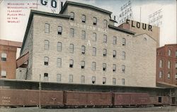 Washburn A Mill Largest Flour Mill in the World Minneapolis, MN Postcard Postcard Postcard