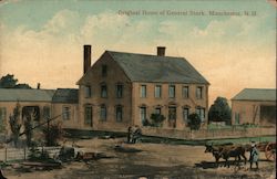 Original Home of General Stark Manchester, NH Postcard Postcard Postcard