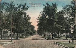 Maple Avenue and 32nd Street Postcard