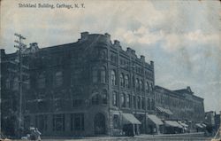 Strickland Building Carthage, NY Postcard Postcard Postcard