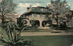 Residence, Audubon Place New Orleans, LA Postcard Postcard Postcard
