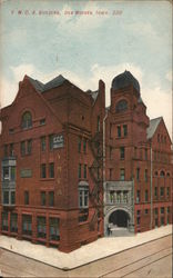 Y.M.C.A. Building Des Moines, IA Postcard Postcard Postcard
