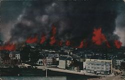 The Great Fire - April 18-20, 1906 Postcard