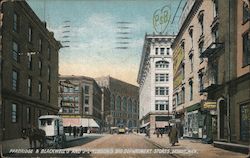 Pardtidge & Blackwells and JL Hudson's Big Department Stores Detroit, MI Postcard Postcard Postcard