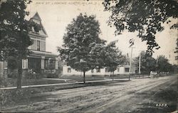 Main St. Looking North Postcard