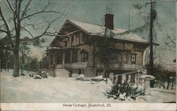 Swiss Cottage Rockford, IL Postcard Postcard Postcard