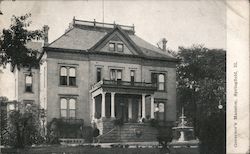 Governor's Mansion Postcard