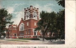 First Presbyterian Church Rockford, IL Postcard Postcard Postcard