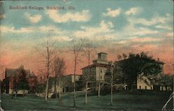 Rockford College Illinois Postcard Postcard Postcard