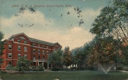 U.B.A. Hospital Postcard