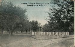 Band Stand, Prospect Park Postcard