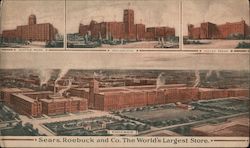 Sears, Roebuck and Co. The World's Largest Store Postcard
