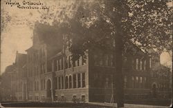 High School Canton, IL Postcard Postcard Postcard