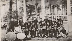 The Dellwood Band at dellwood Park Postcard