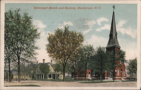Episcopal Church and Rectory Henderson North Carolina