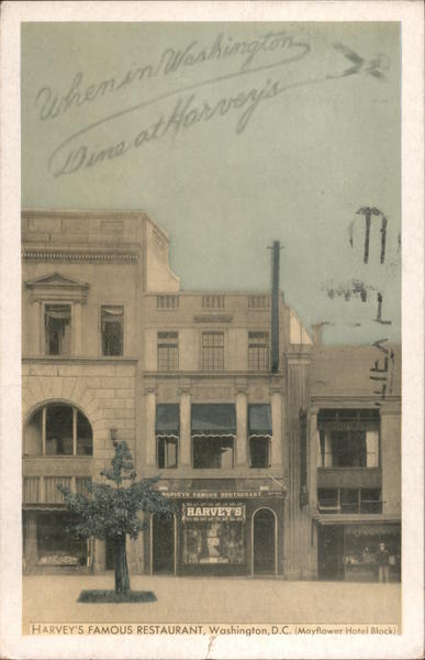 Harvey's Famous Restaurant Washington District of Columbia