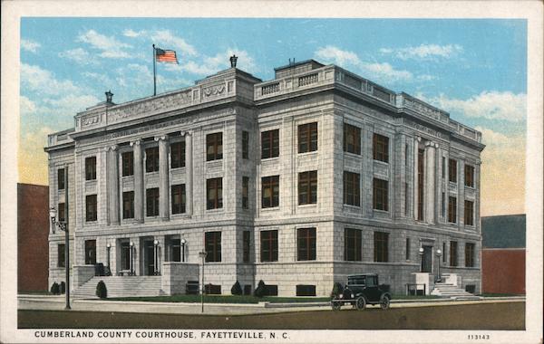 Cumberland County Courthouse Fayetteville North Carolina