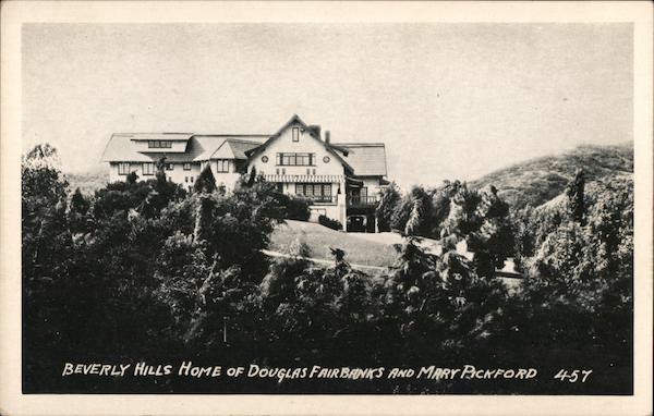 Home of Douglas Fairbanks and Mary Pickford Beverly Hills California