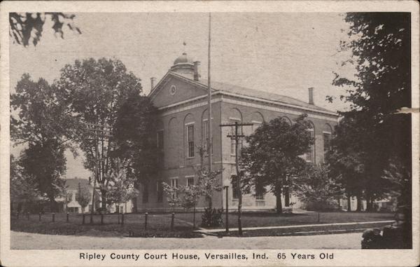 Ripley County Court House Versailles Indiana