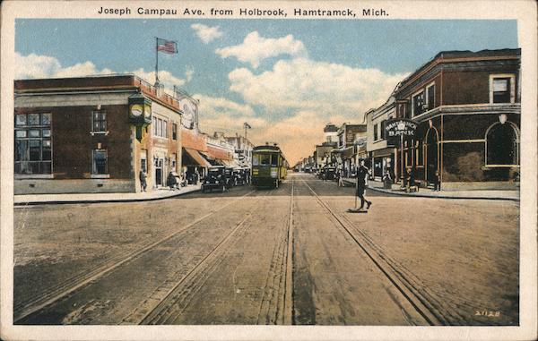 Joseph Campau Ave. From Holbrook Hamtramck Michigan
