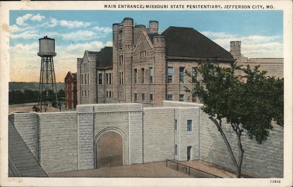 Main Entrance, Missouri State Penitentiary Jefferson City