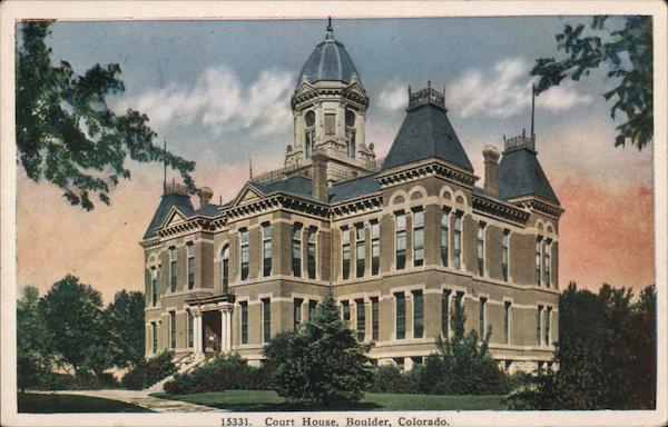 Court House Boulder Colorado