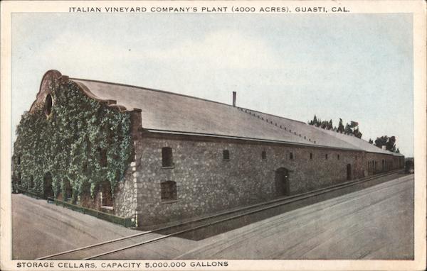 Italian Vineyard Company's Plant Guasti California