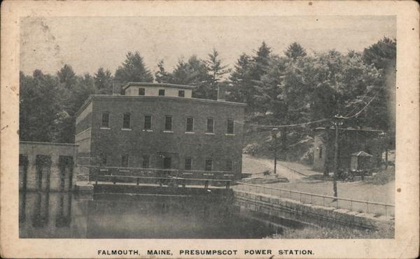 Presumpscot Power Station Falmouth Maine